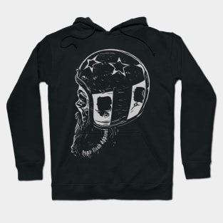 Papa Hash Apparel: Helmet Head Hoodie